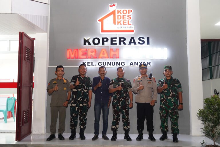 Tinjau Koperasi Merah Putih, Danrem Pacu Kemandirian Ekonomi Warga.